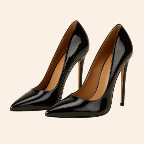 Escarpins ZAYA - Talon Aiguille 15cm Noir