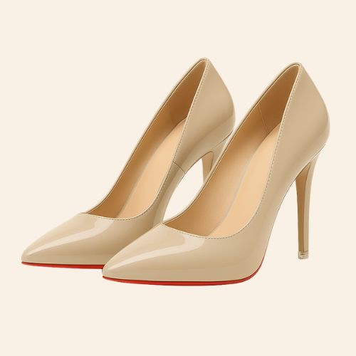 Escarpins ÉNORA - Talon Aiguille 10cm Nude