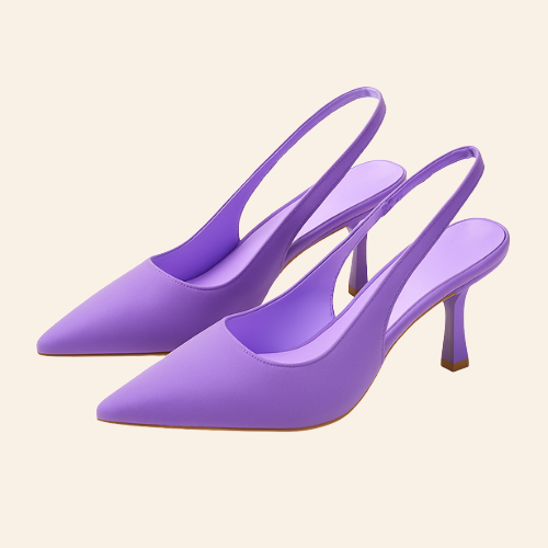 Escarpins NORA - Talon Aiguille 7cm Violet