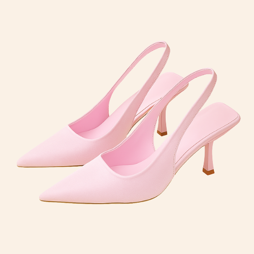 Escarpins ELYA - Talon Aiguille 7cm Rose