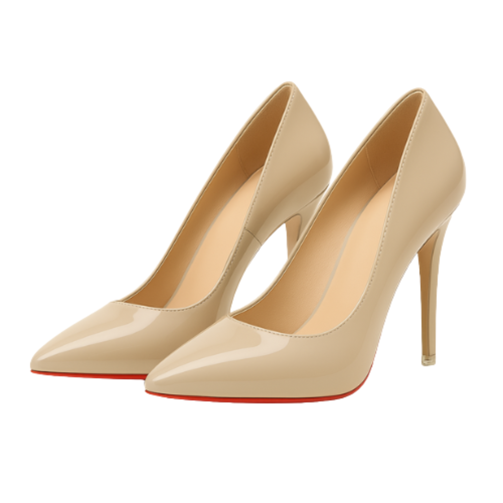 Escarpins ÉNORA - Talon Aiguille 10cm Nude