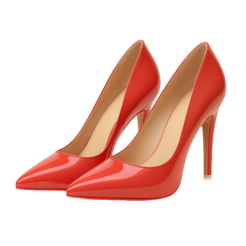 Escarpins RAYA - Talon Aiguille 10cm Rouge