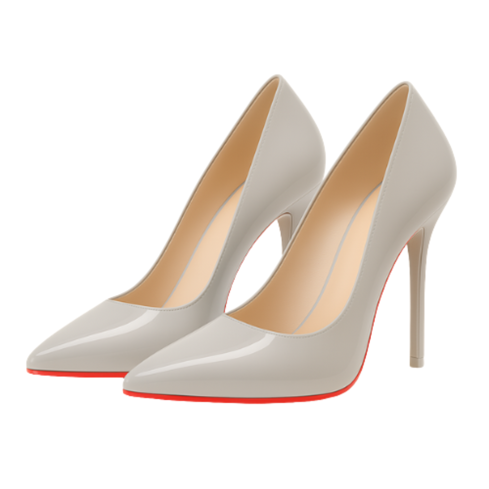 Escarpins SILJA - Talon Aiguille 10cm Gris