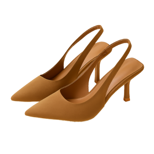 Escarpins LYNÉA - Talon Aiguille 7cm Khaki